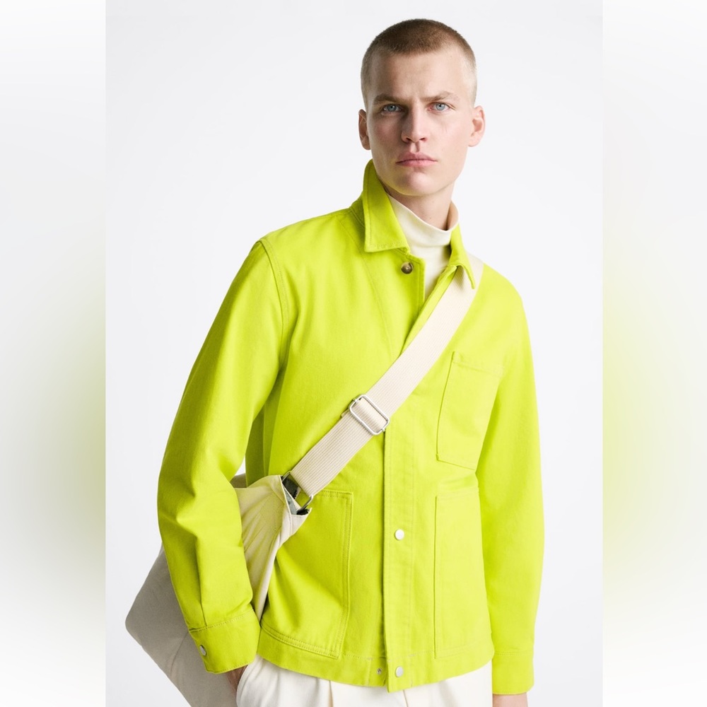Zara pocket jacket size Large NWT
